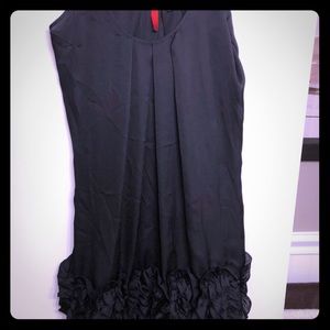 Off Fifth Saks 5/48 ruffle hem dress